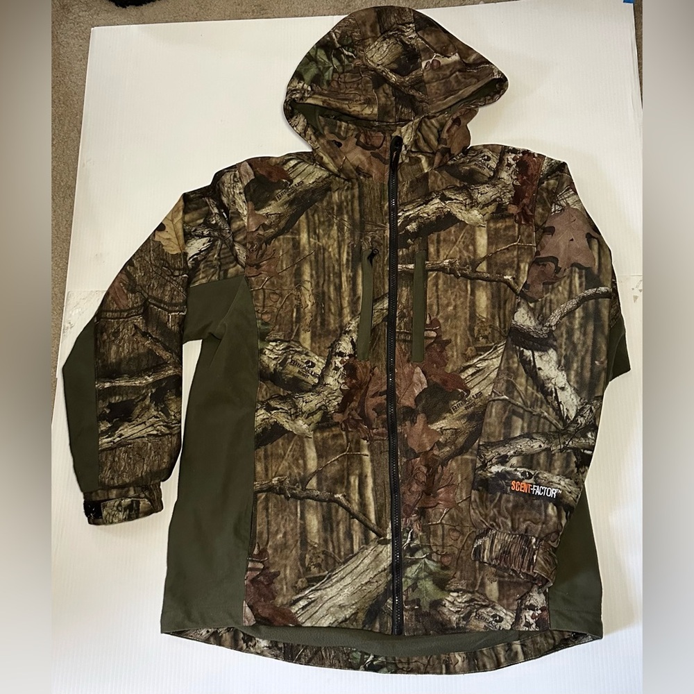 Yukon Gear Camo Hooded Jacket Sent-Factor